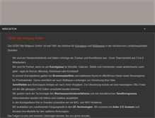 Tablet Screenshot of bildguss.de